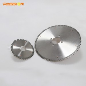 Tungsten carbide milling blades with  teeth for paper processing