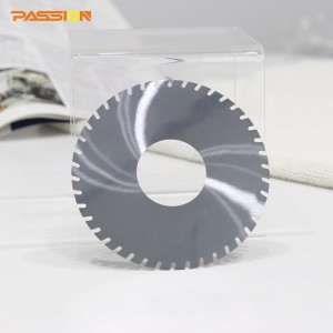 Tungsten carbide milling blades with  teeth for paper processing